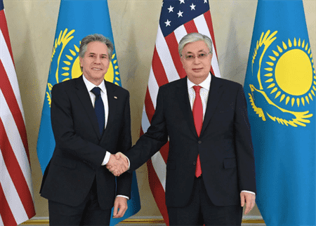 США начинают с Казахстана: Стартовали переговоры Блинкена со странами Азии