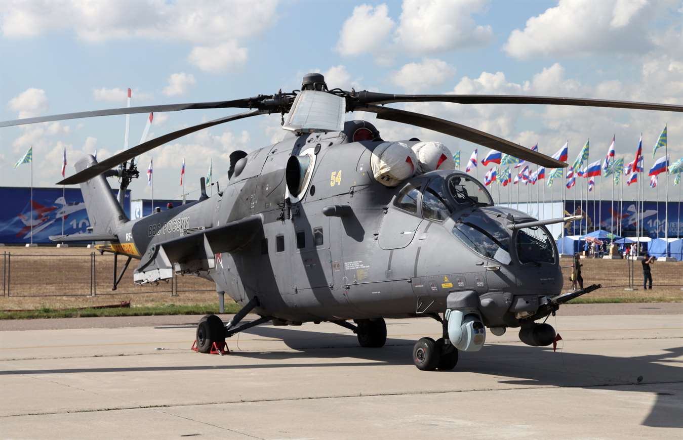 Россия укрепит авиацию Беларуси восемью вертолетами Ми-35М