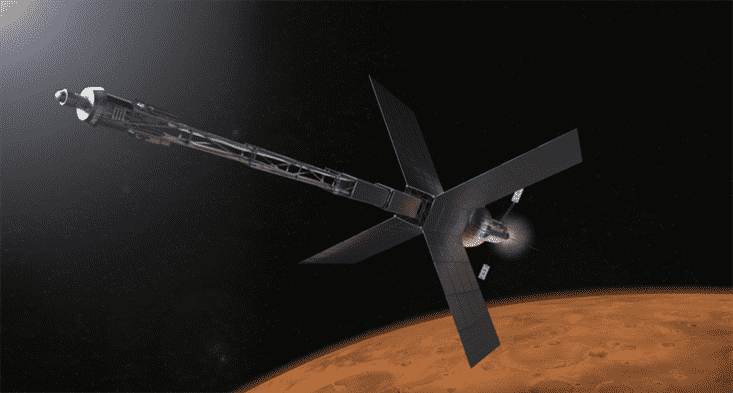 Разработка ядерного двигателя ускорит полет на Марс