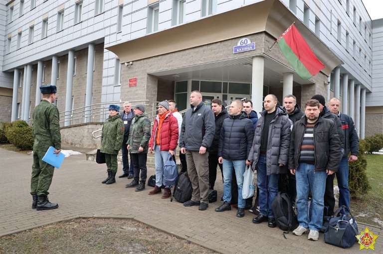 В Минске идет призыв на военно-учебные сборы
