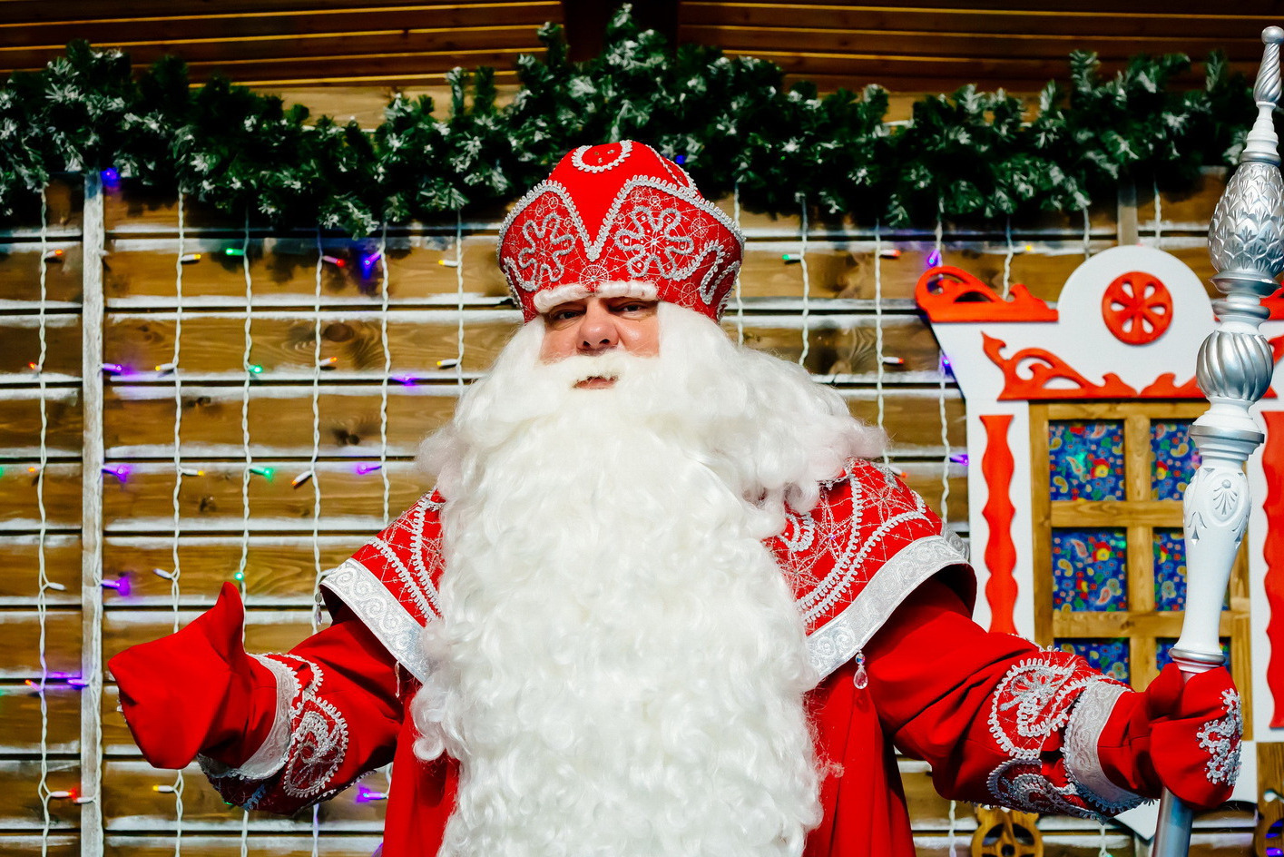 В России Дед Мороз отмечает день рождения