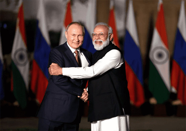 Путин поздравил Индию с Днем республики