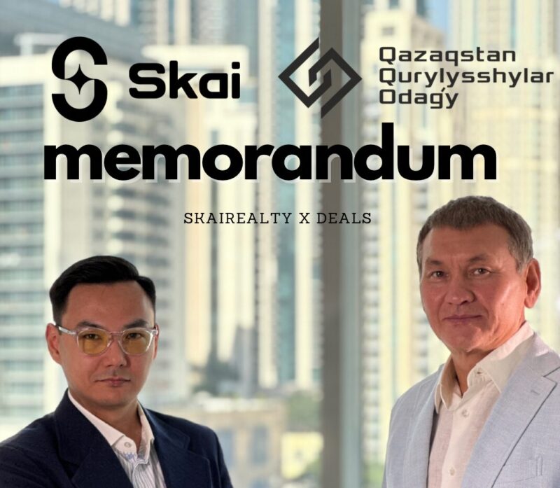 SKAI GLOBAL REALTY L.L.C заключила меморандум с Союзом строителей Казахстана