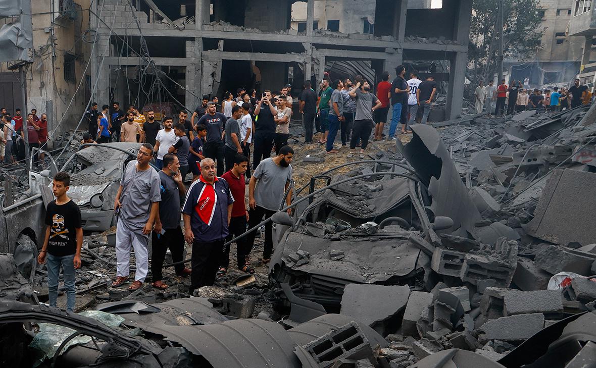 Половина населения сектора Газа вынуждены были покинуть свои дома