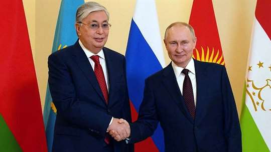 Путин и Токаев переговорили о сотрудничестве